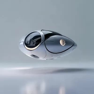 AI generated video: Move camera slowly Around the pod