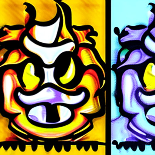 AI generated: 98.	A detailed illustration face evil witch ,magic, t-shirt design, yellow and black , dark magic sp...