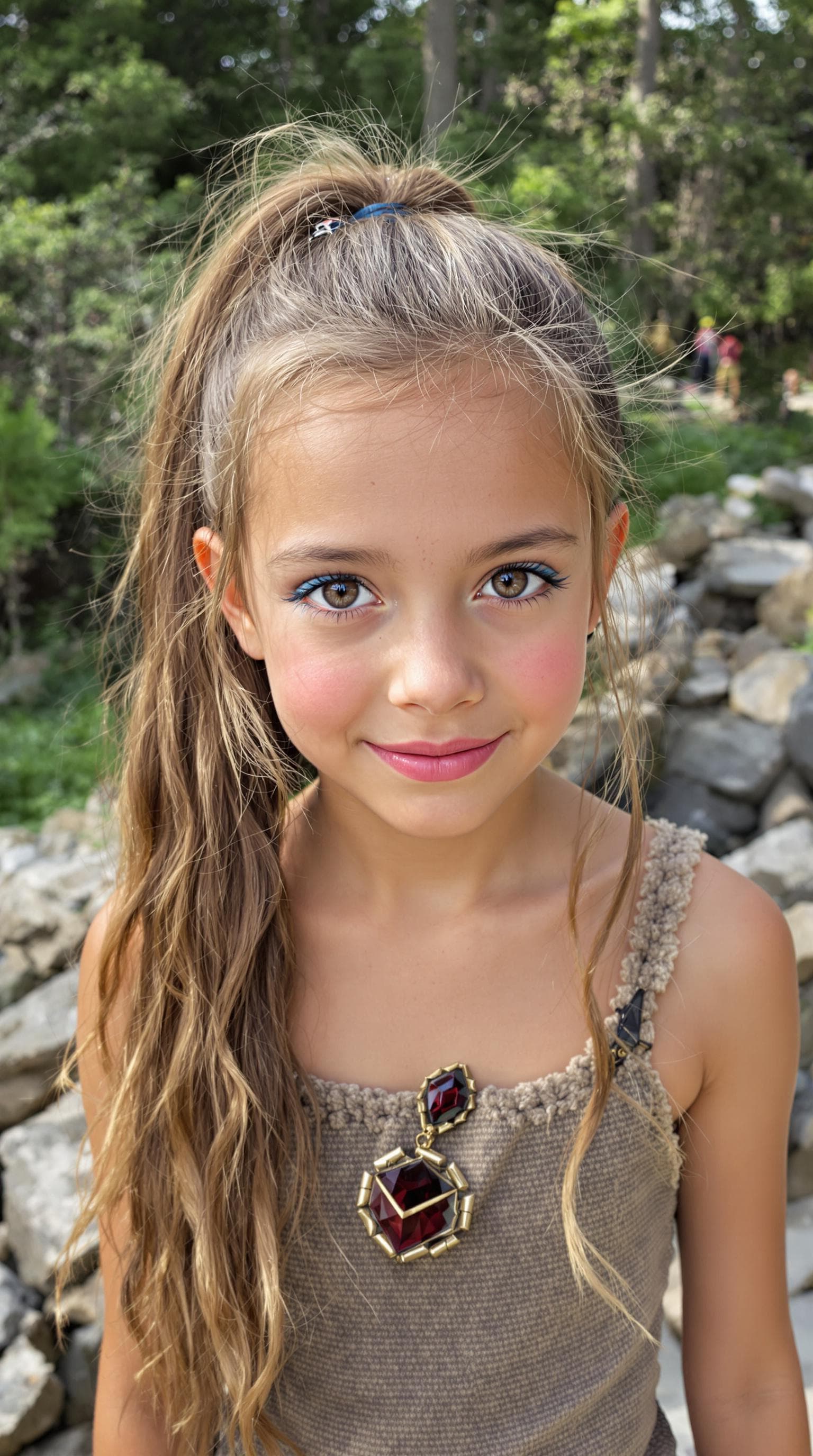 AI generated: a professional photo of a exceptionally beautiful girl in the world, (seven year old),( age 7) (futu...