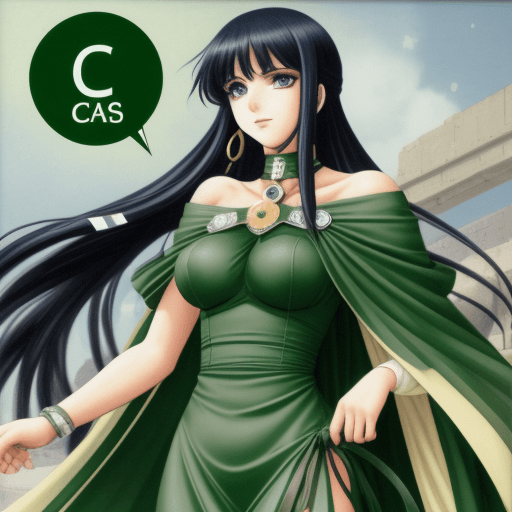 AI generated: C.C. from Code Giass