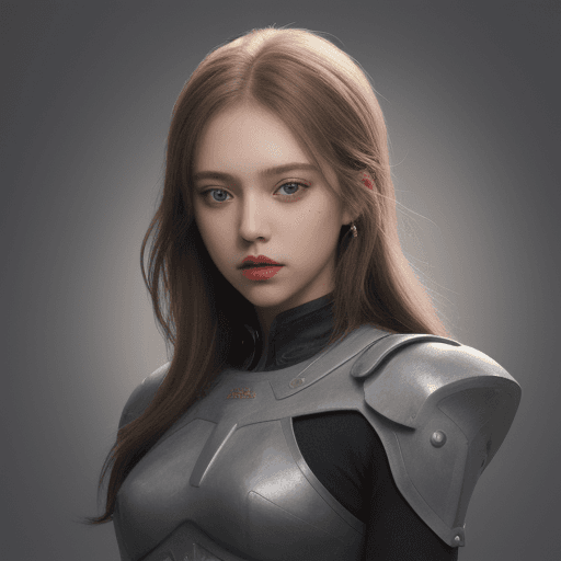 AI generated: Girl, art by axsens