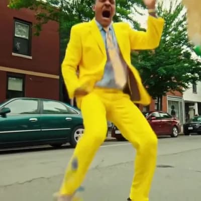 AI generated video: Buat video pendek bergenre komedi absurd yang menampilkan kejadian aneh tapi lucu. 