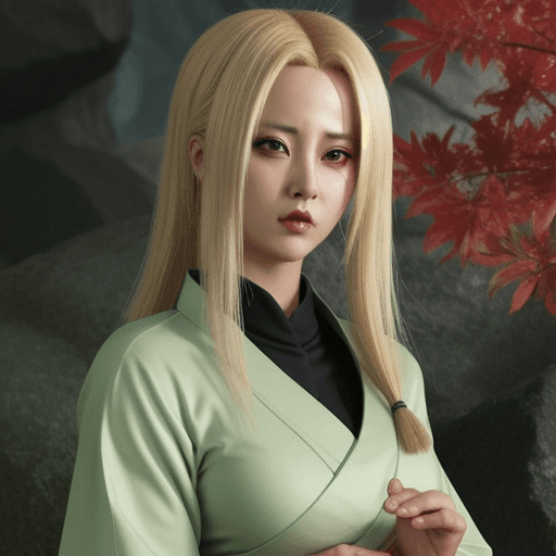 AI generated: tsunade