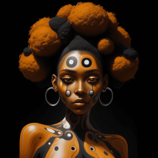 AI generated: drink your java screenshot 3, in the style of surreal illustrations, pop colorism, dark amber and wh...