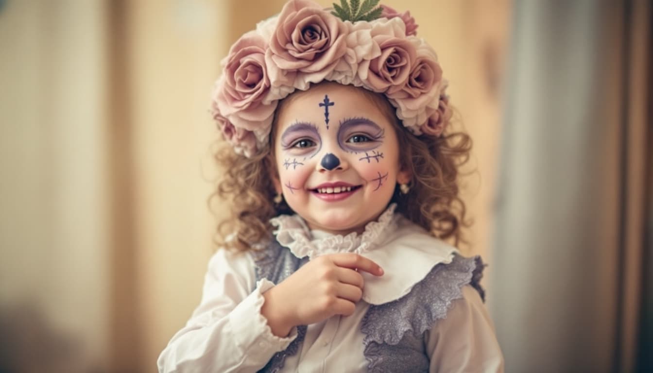 AI generated: bambini carnevale vestito carnevale


