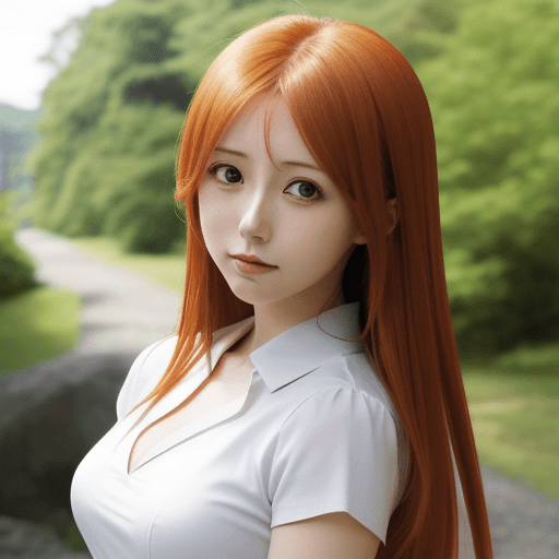 AI generated: orihime inoue