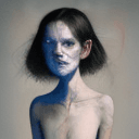 AI generated: there is ugliness in beauty, but there is also beauty in ugliness. in the style of adrian ghenie, es...