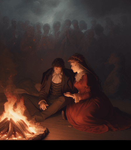 AI generated: CREATE A 450 X 160 IMAGE OF THE PASSIONS