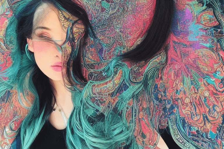 AI generated: (best quality, masterpiece, perfect face, beautiful and aesthetic:1.2, colorful, dynamic angle, high...