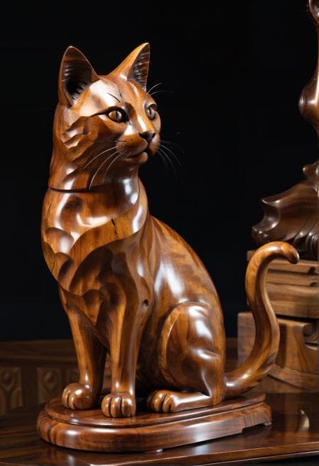 Antique Wood Style SDXL