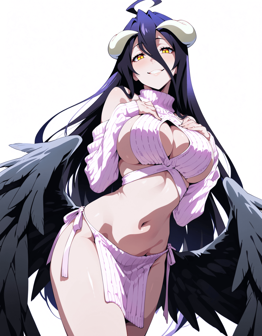 Evolved Virgin Killer Sweater