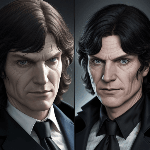 AI generated: Javier Milei, as Batman, unmasked, 55 years old, hiper realistic, dc comic, 
