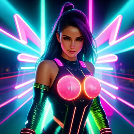 Neon Babes - Image 2