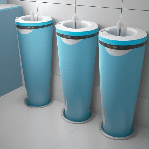 AI generated: tubos de pvc en tuberías de agua y desagüe en una instalación casera 