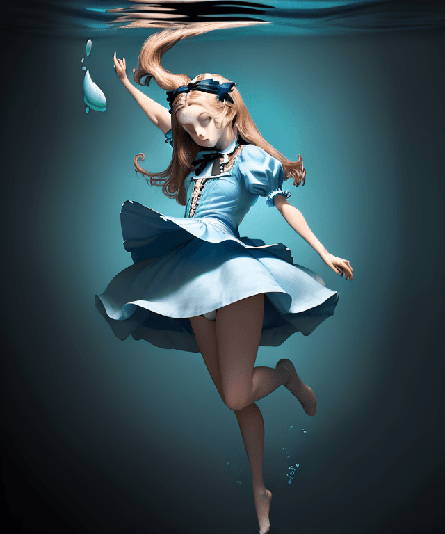 AI generated: Please create a high-resolution drawing with two distinct parts. The bottom part represents an adult...