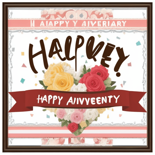 AI generated: Happy Anniversary