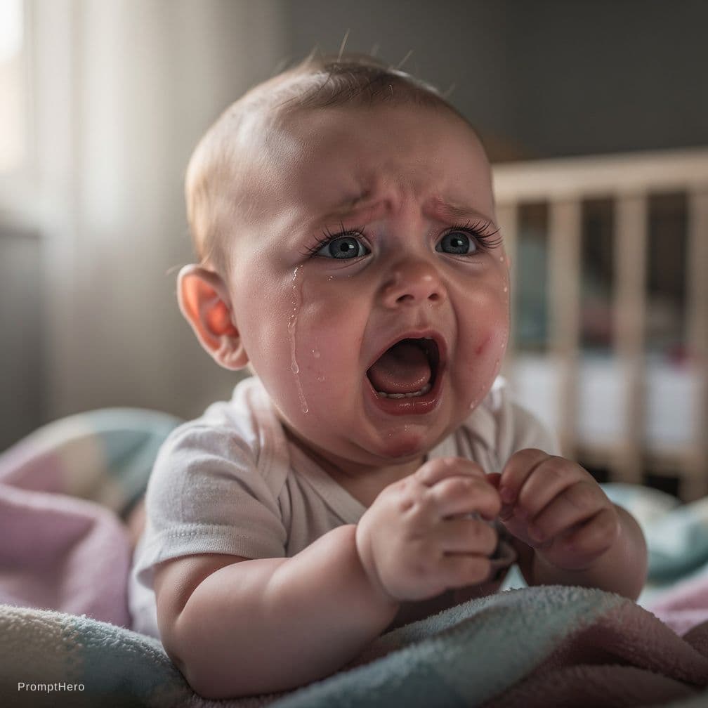 AI generated: cry baby 
