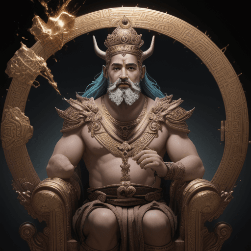 AI generated: God of a create, overlasting quality, 32k UHD, and he create something great.