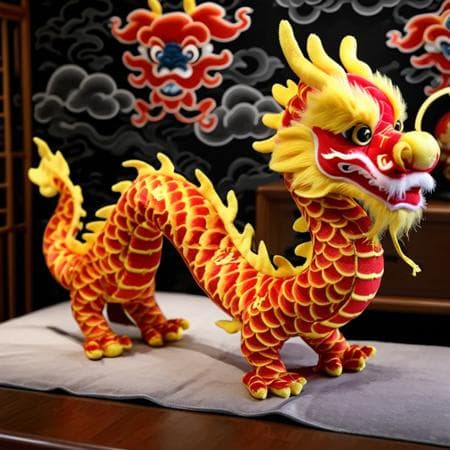 Chinese-Dragon-Plushies -SDXL1.0 & Flux
