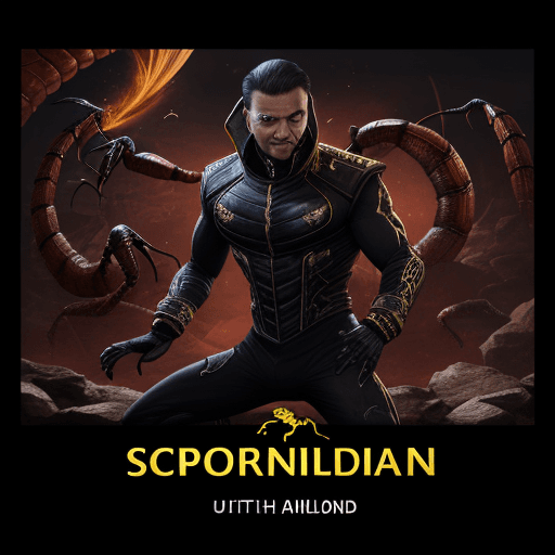AI generated: Scorpion millionaire ,4 k , ultra HD 