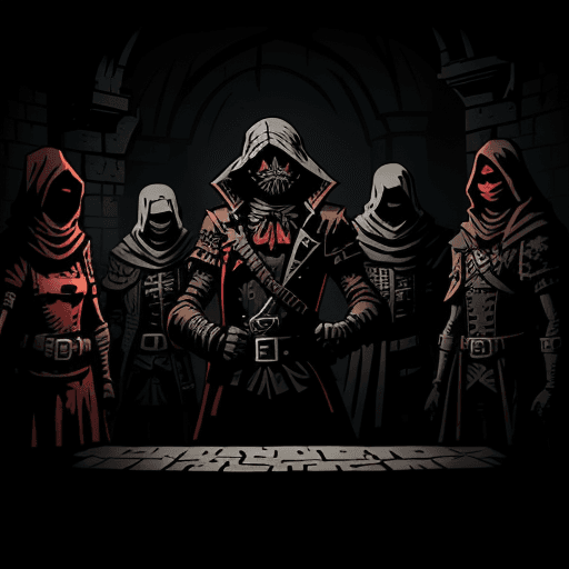 AI generated: darkest dungeon