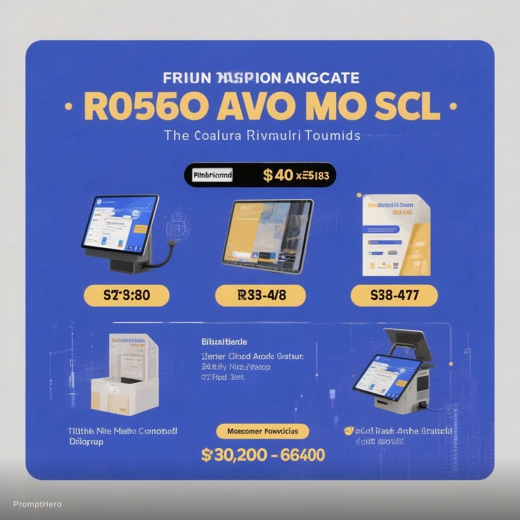 AI generated: 2. Estimated Infrastructure per Kiosk – Infographic
Purpose: Make the hardware list and cost estimat...