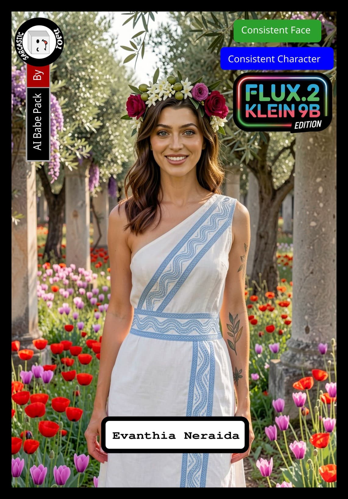 Flux.2 Klein 9B AI Babe Pack (Part 03) by Sarcastic TOFU