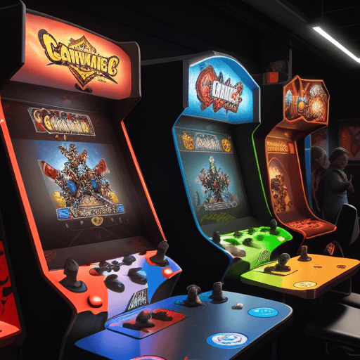 AI generated: Iconic Gaming Symbols: Integrate iconic gaming symbols or elements, such as game controllers, keyboa...