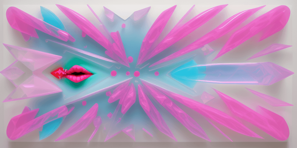 AI generated: (16k4d bite me swallow me but spit m e out in hell), (Translucent Geometries), Pop Art Vibrancy