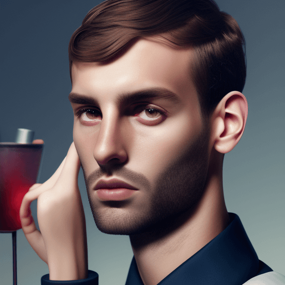 AI generated: a men fashion and dj, like a luxury brand Simon Jacquemus, trending on artstation, 4k, hyper realist...