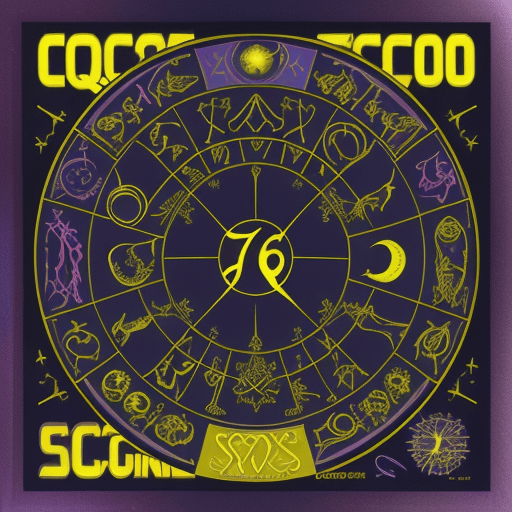 AI generated: astrology series rave flyer : scorpio sign scorpion, DC Armory, 1996, acid color palette --ar 5:8 --...