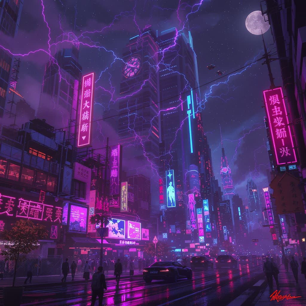 AI generated: Create an artwork similar to this one, same theme, style, etc.
