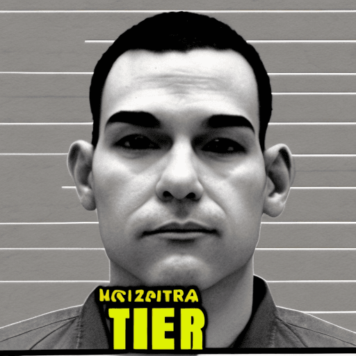 AI generated: generate another image of another inmate. Make sure it is a headshot