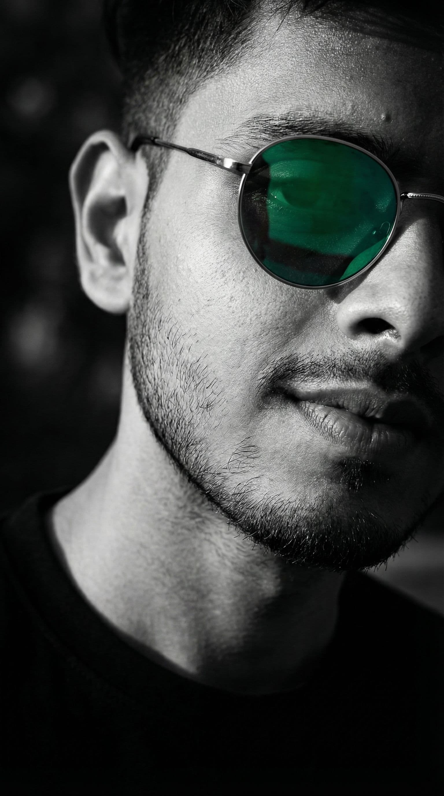 AI generated: {
  "image_request": {
    "prompt": "A photorealistic, ultra-close angled portrait of the provide...