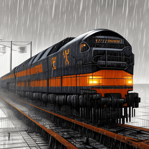 AI generated: A cybernatic locomotive on rainy day from the parallel universe
Noise: 50%
Style realistic
Strength ...