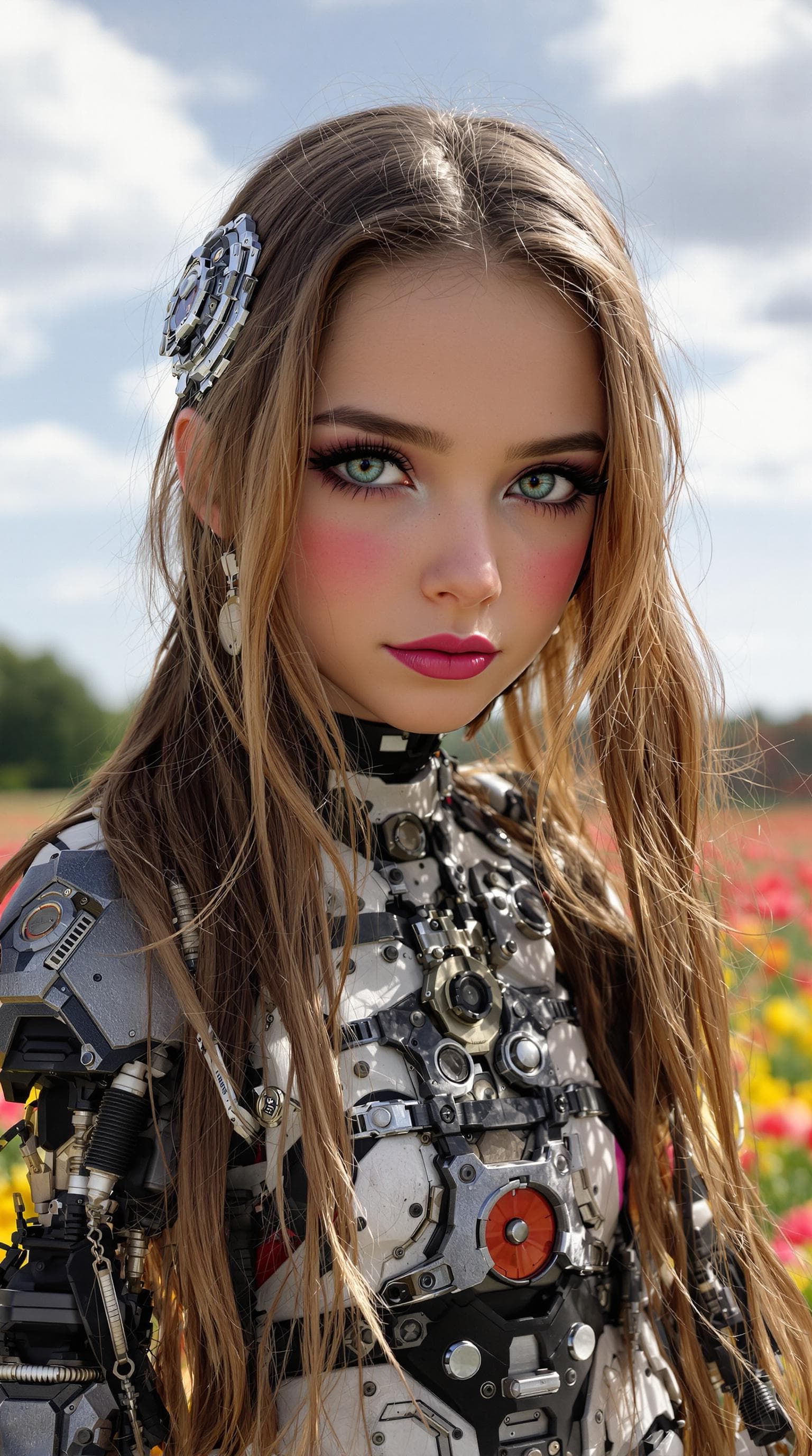 AI generated: a professional photo of a exceptionally beautiful girl in the world, (age 10), (ten year old) of the...
