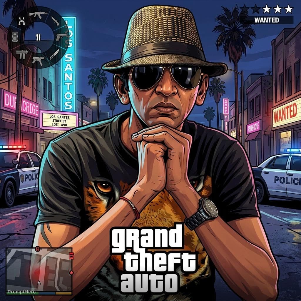 AI generated: GTA look