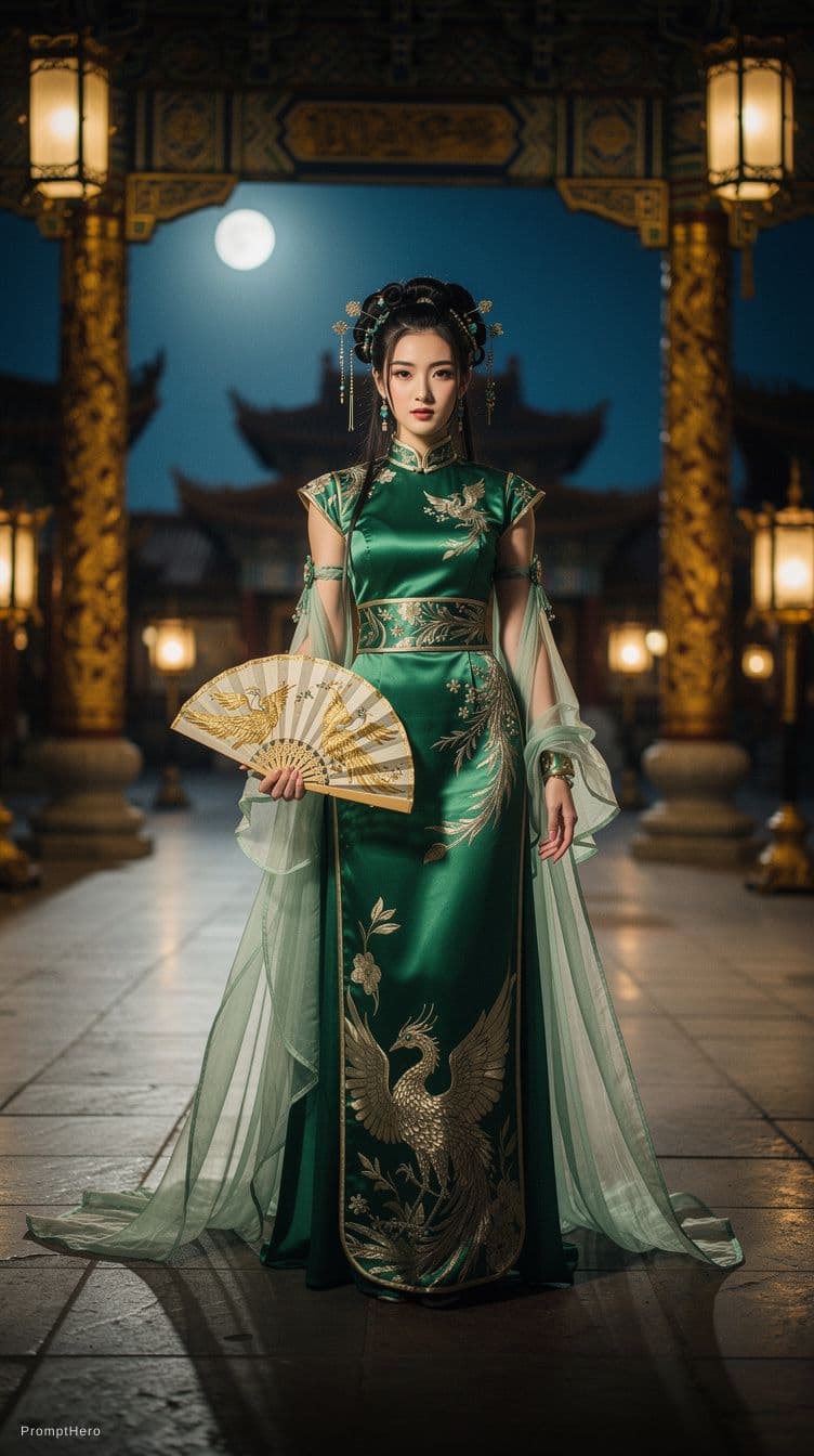 AI generated: A realistic photo of a stunningly beautiful Chinese nude woman with a serene and graceful expression...