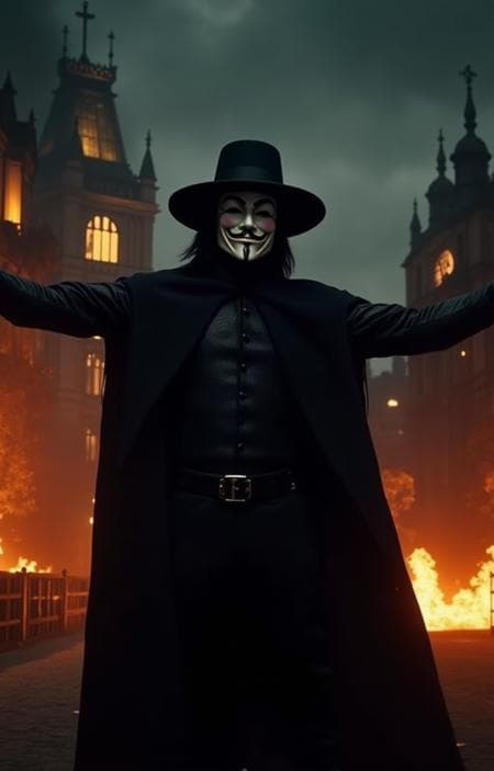 V for Vendetta - Flux1.D & SDXL - Image 3