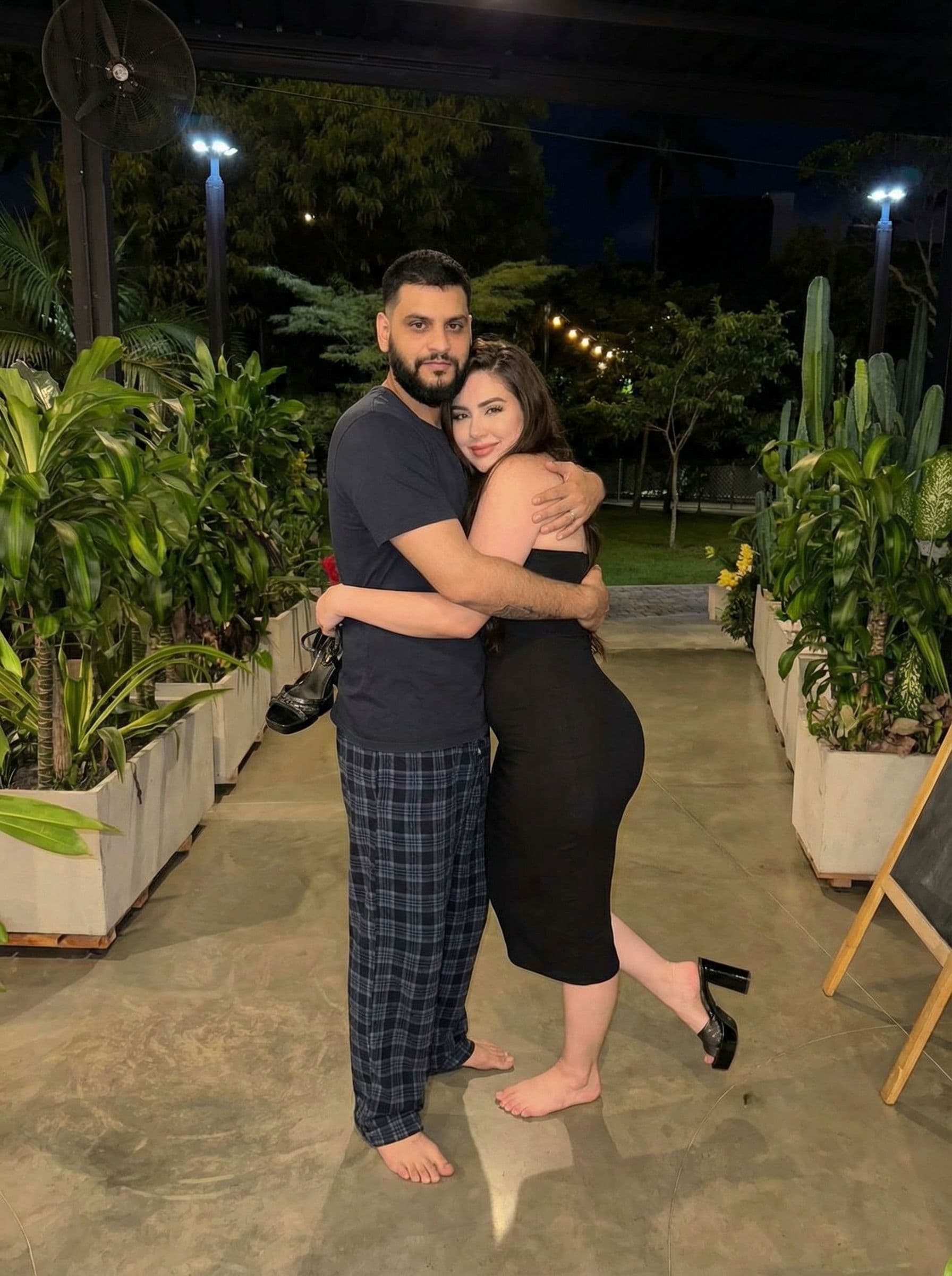AI generated: Hugging each other’s 