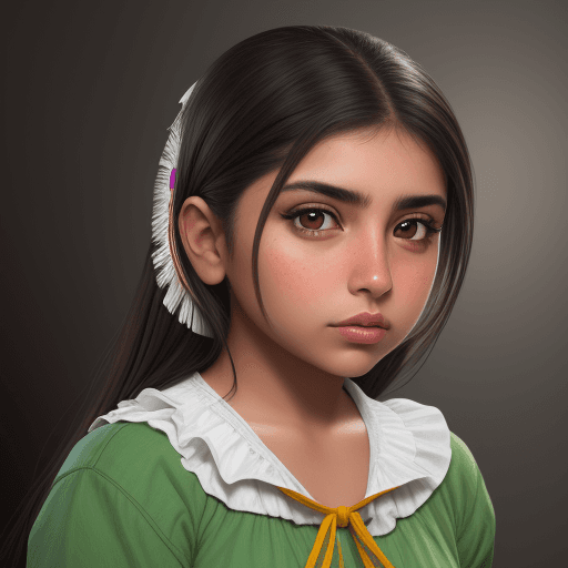 AI generated: Hyper realistic mexican girl 