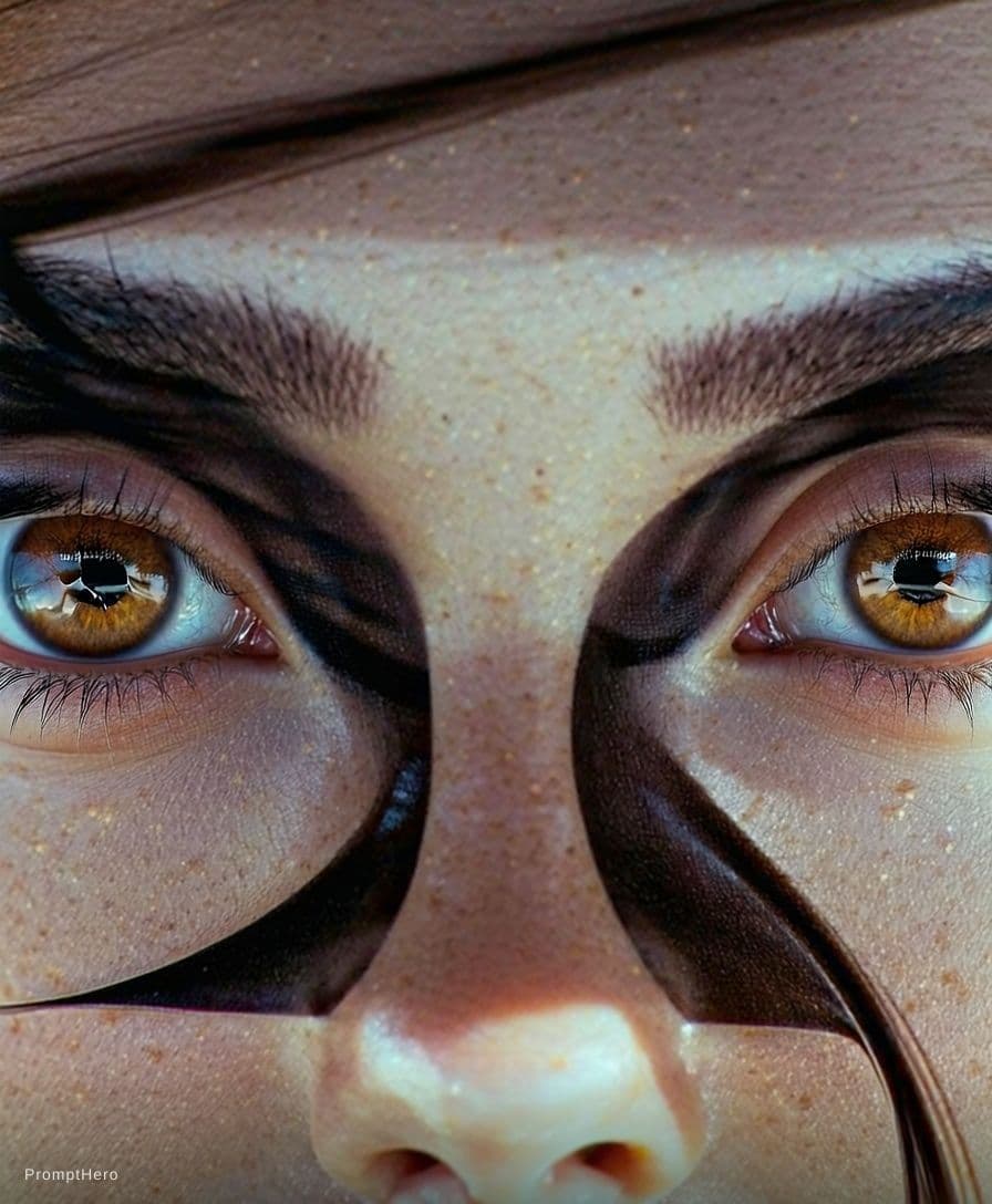 AI generated: A hyper-realistic, 8k resolution close-up portrait of a new woman, heavily inspired by the facial st...