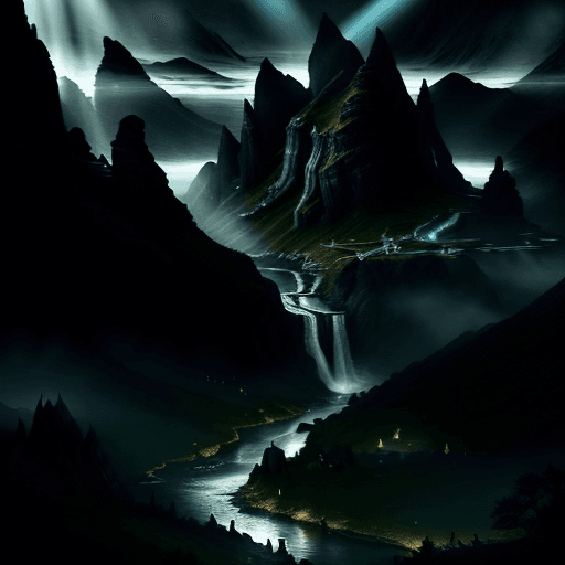 AI generated: Viking fantasy landscape, fantasy music ambience, skyrim, The elder scrolls, the lord of the rings, ...