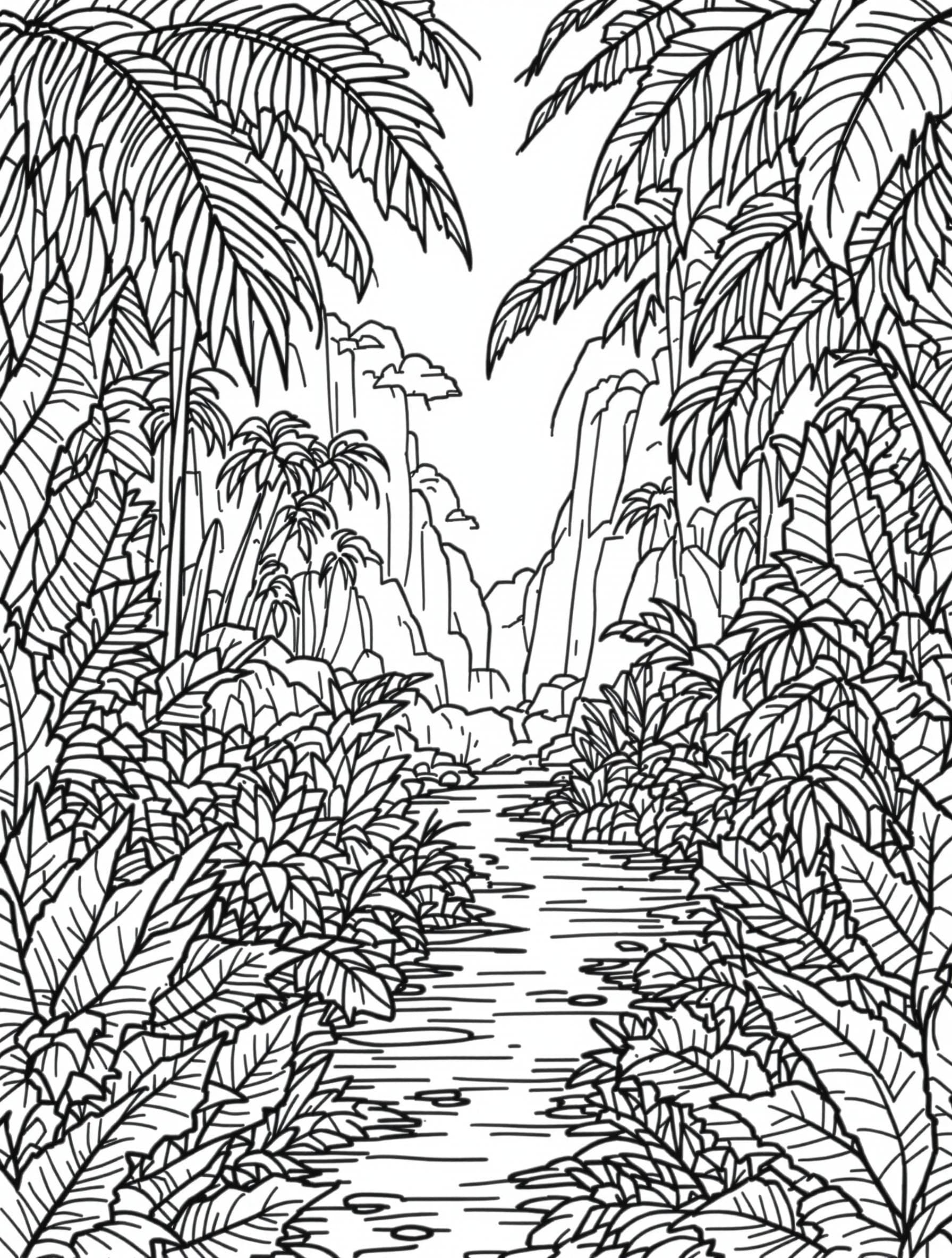 AI generated: "A high-quality black and white coloring page illustration with clean, crisp line art. The image is ...