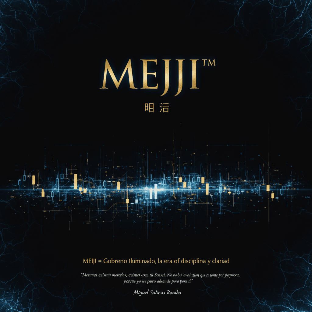 AI generated: 

🎨 Prompt Portada MEIJI™

"Diseña una portada editorial solemne y moderna para un manual de tr...