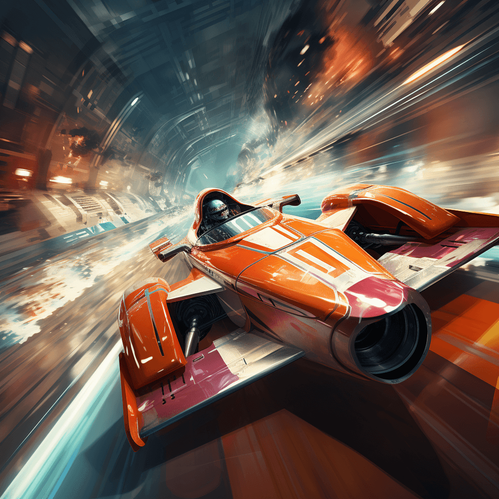 AI generated: Go speed racer
