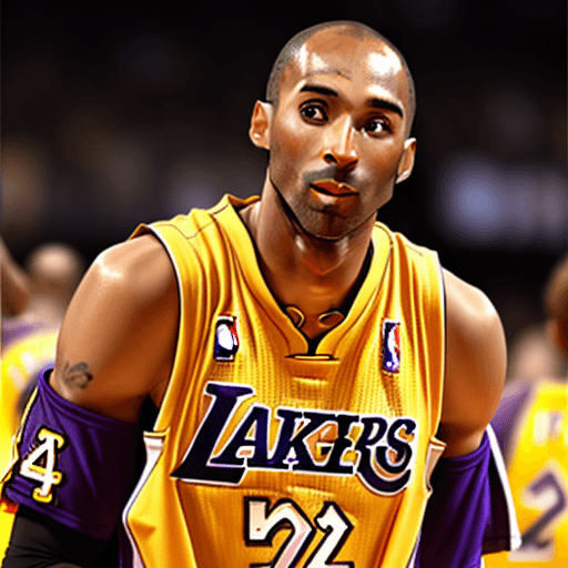 AI generated: image of kobe bryant
