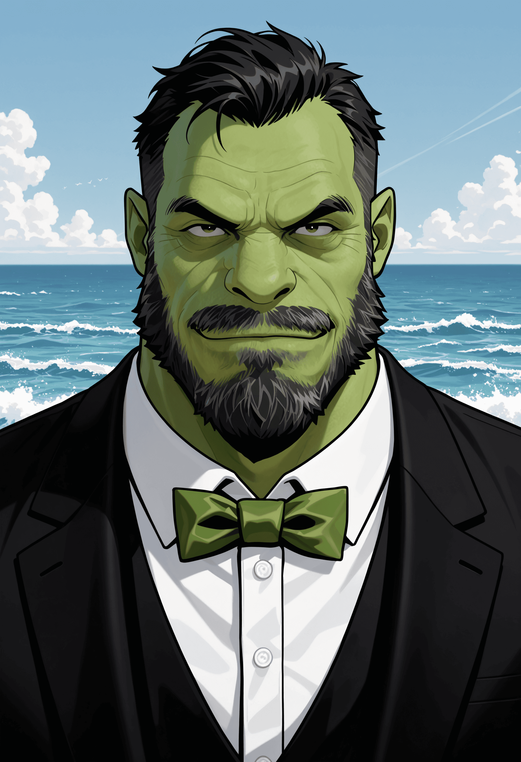 Orc Butler from civitai.com/images/62729202