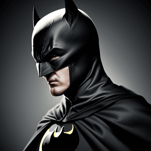 AI generated: Ukrainianbatman,  4 k, ultra hd 