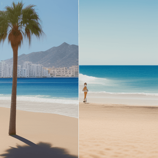 AI generated: a simple logo of the letters F and Fuengirola side by side , simple , just F and F